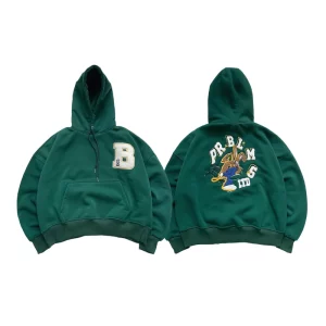 Áo hoodie babyteeth RUN Rabbit Form boxy thêu punch